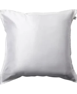 Discount Silke pudebetræk med lynlås, 100 % morbærsilke, 60x63 cm, hvid Sengetøj & Lagner