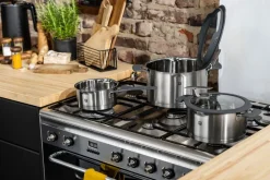 Simplify Grydesæt, 4-dele, Rustfrit stål Gryder & Pander