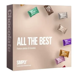 Simply Chocolate Chokolade|Gaveæsker>Simply® ALL THE BEST chokoladeæske (500g)