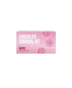 Discount Simply® CHOCOLATE SURVIVAL KIT chokoladeæske (180g) Søde Sager|Julechokolade