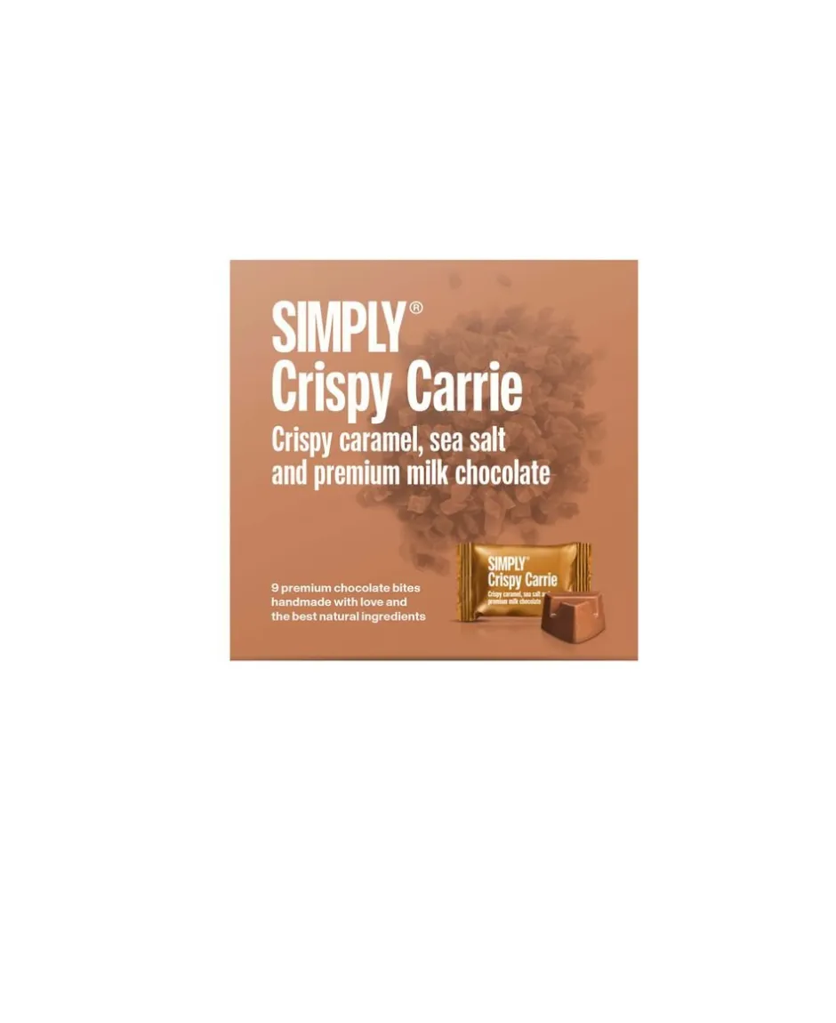 Simply® CRISPY CARRIE chokoladeæske (90g)-Simply Chocolate Discount