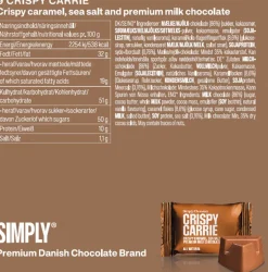 Simply® CRISPY CARRIE chokoladeæske (90g)-Simply Chocolate Discount