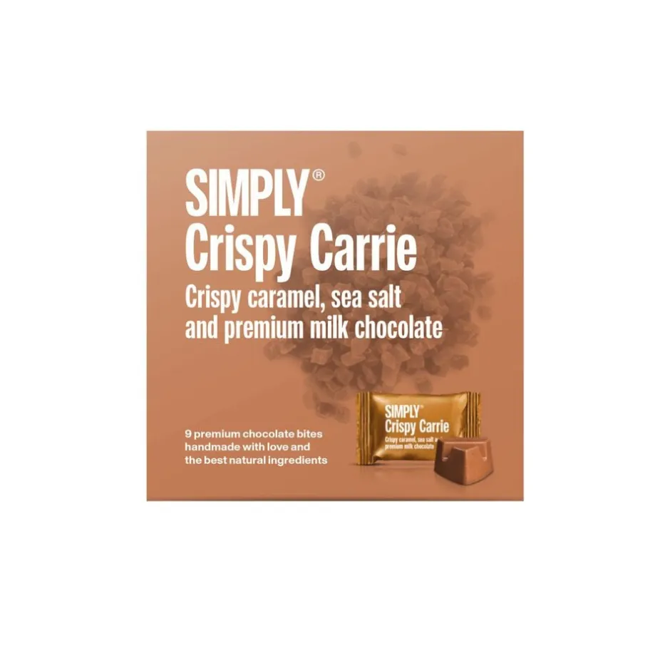 Simply® CRISPY CARRIE chokoladeæske (90g)-Simply Chocolate Discount