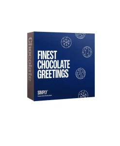 Simply Chocolate Søde Sager|Julechokolade>Simply® FINEST CHOCOLATE GREETINGS chokoladeæske (800g)