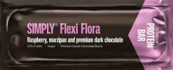 Clearance Simply® FLEXI FLORA Proteinbar (40g) Chokolade