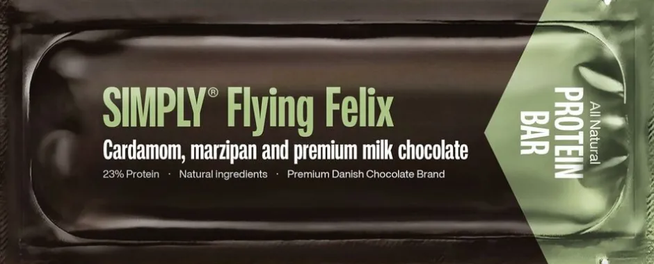 Simply® FLYING FELIX Proteinbar (40g) Chokolade