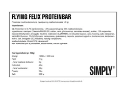 Simply® FLYING FELIX Proteinbar (40g) Chokolade