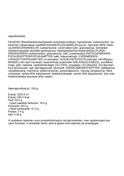 Online Simply® JOYFUL CHOCOLATE chokoladeæske (500g) Søde Sager|Chokoladekurve