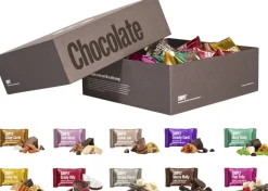 Simply® MERRY CHOCOLATE chokoladeæske (500g)-Simply Chocolate Hot