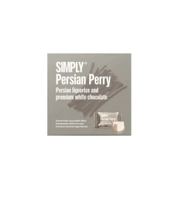Simply Chocolate Chokolade>Simply® PERSIAN PERRY chokoladeæske (90g)