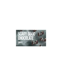 Simply® SCARY GOOD CHOCOLATE chokoladeæske (100g)-Simply Chocolate Clearance