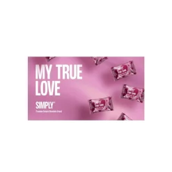 Hot Simply® TRUE LOVE chokoladeæske (100g) Chokolade