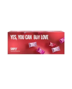 Simply Chocolate Chokolade>Simply® YES, YOU CAN BUY LOVE chokoladeæske (270g)