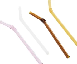 Best Sip-Swirl Straw Set of 4-Opaque mix Bar & Vin