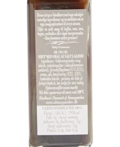 Sirup med smag af salt lakrids-SMAGFULD by Almuegaarden Best