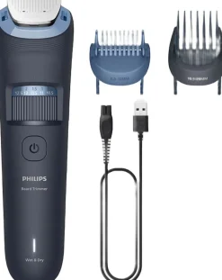 Skægtrimning med metalskær-Philips Sale