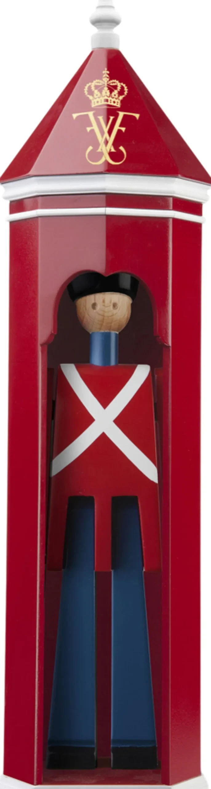 Skilderhus Frederik 10 H36 rød/hvid-Kay Bojesen Hot