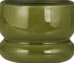 Outlet Skjuler glaseret Firenze grøn Vaser & Urtepotteskjulere