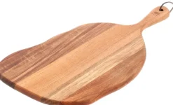 Skære-/serveringsbræt 44x22,7x1,5 cm Akacietræ-Holm Discount