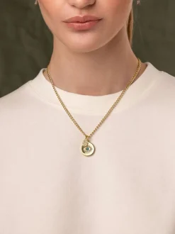 Skyfall Evil Eye and Hamsa Hand Necklace Smykker