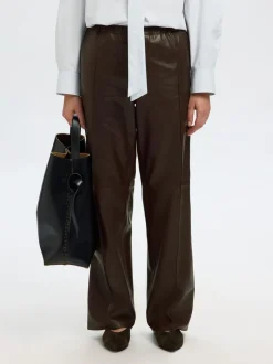 SLFBODA HW LEATHER PANT-Selected Online
