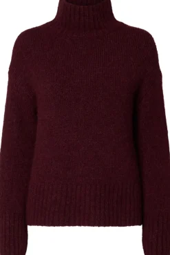 SLFGABRIELLA LS KNIT HIGH NECK NOOS-Selected Sale