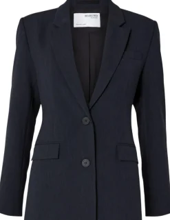 Dame Selected Blazere & Veste>SLFRITA LS CLASSIC BLAZER DSM NOOS