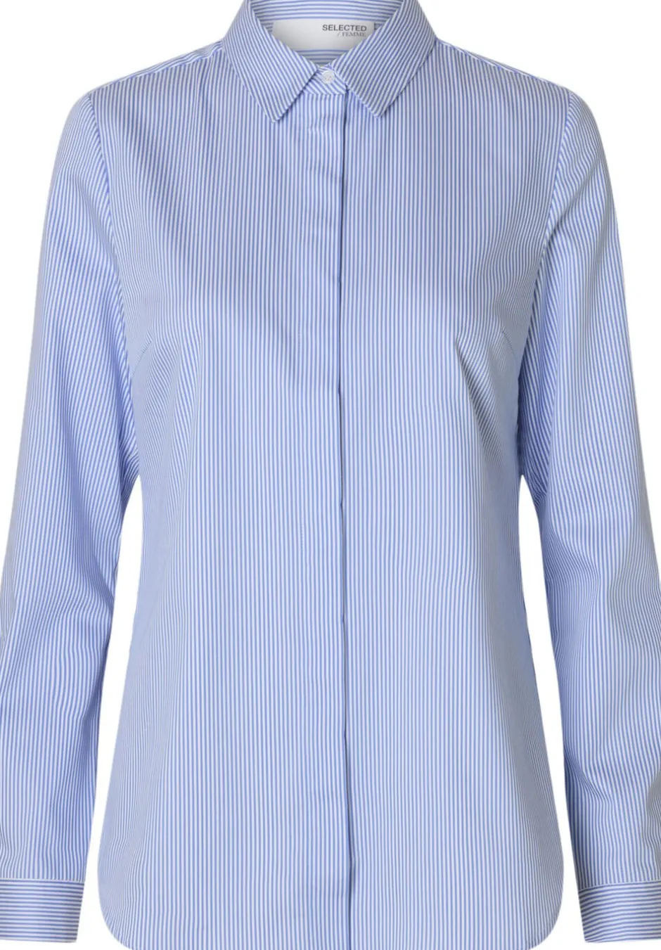 SLFROMIE LS STRIPED FITTED SHIRT NO-Selected Hot
