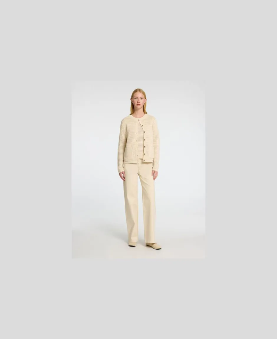 SLFVINNA LS STRUCTURE KNIT CARDIGAN-Selected Clearance