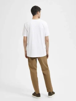 Clearance SLHASPEN SS O-NECK TEE NOOS Julegaver