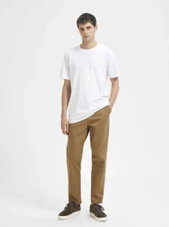 Clearance SLHASPEN SS O-NECK TEE NOOS Julegaver