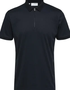 Discount SLHFAVE ZIP SS POLO NOOS Poloer