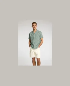 Clearance SLHREG ALEX 201 ECRU HEMP SHORTS Shorts
