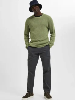 Selected Bukser>SLHSLIM-NEW MILES 175 FLEX CHINO W