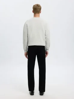 Outlet SLH196-STRAIGHT BEN STAY BLACK 600 Jeans