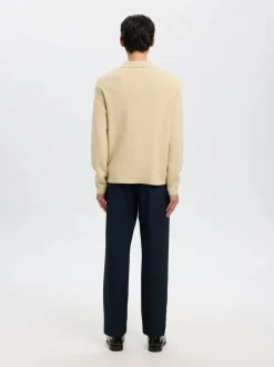 SLHTELLER FN RELAXED HALF ZIP POLO Poloer