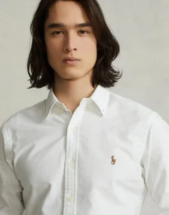 New Slim Fit Oxford Shirt Skjorter