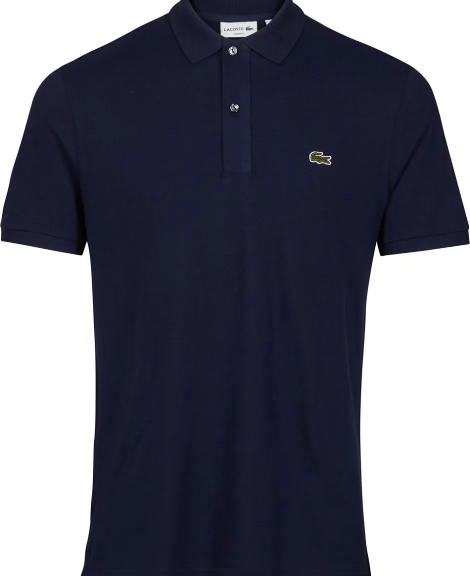 Clearance Slim fit petit piqué polo Poloer