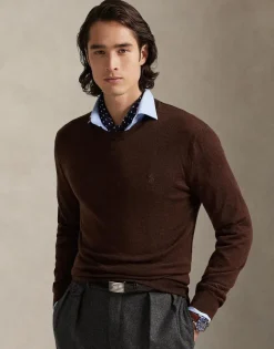 Slim Fit Washable Wool Crewneck Sweater-Polo Ralph Lauren Best