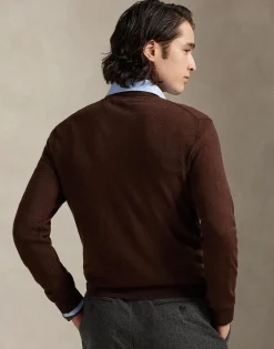 Slim Fit Washable Wool Crewneck Sweater-Polo Ralph Lauren Best