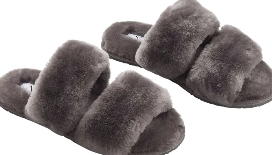 Slippers Straps (of 100% New Zealand Sheepskin)-NATURES Collection Sale