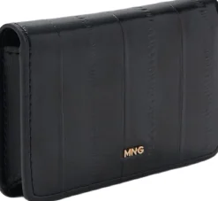 Small wallet with leather-effect fi-MANGO Hot