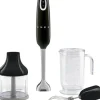 SMEG Køkkenmaskiner>HBF03BLEU stavblender sort