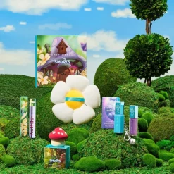 Best Smurfette Smooches - Uundværlig duo til læberne + nøglering Makeup Gaveæsker