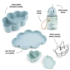 Best Snack & madkasse m/drikkedunk Playground Børn Madkasser|Drikkedunke