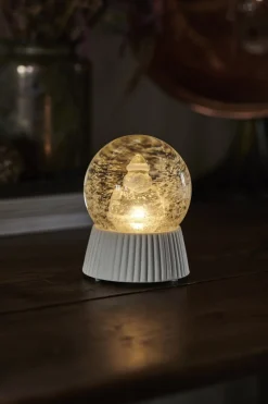 New Snow Globe Santa Elektriske Julelys