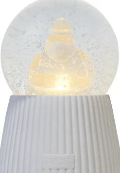 New Snow Globe Santa Elektriske Julelys