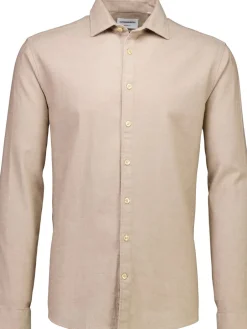 Soft indigo stretch shirt L/S-Lindbergh Hot