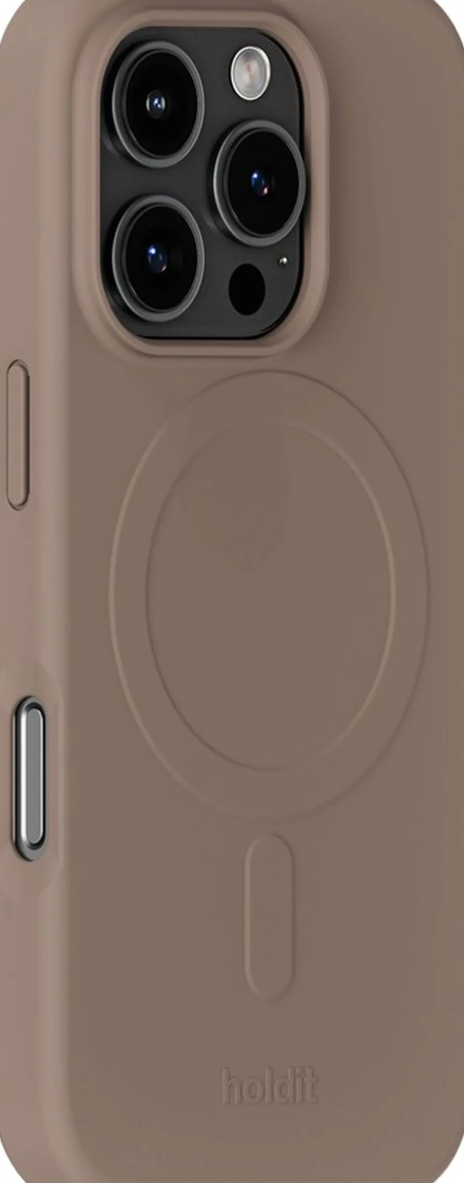 Soft Magsafe Case iPhone 16 Pro Mocha Brown-HoldIt Discount