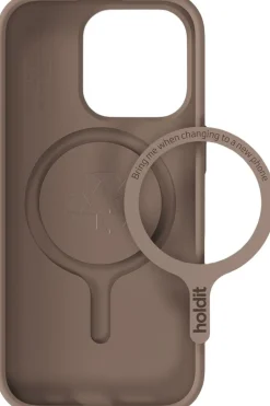Soft Magsafe Case iPhone 16 Pro Mocha Brown-HoldIt Discount
